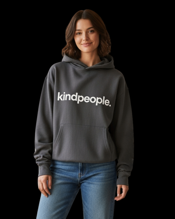 kindpeople. hoodie | cloud grey