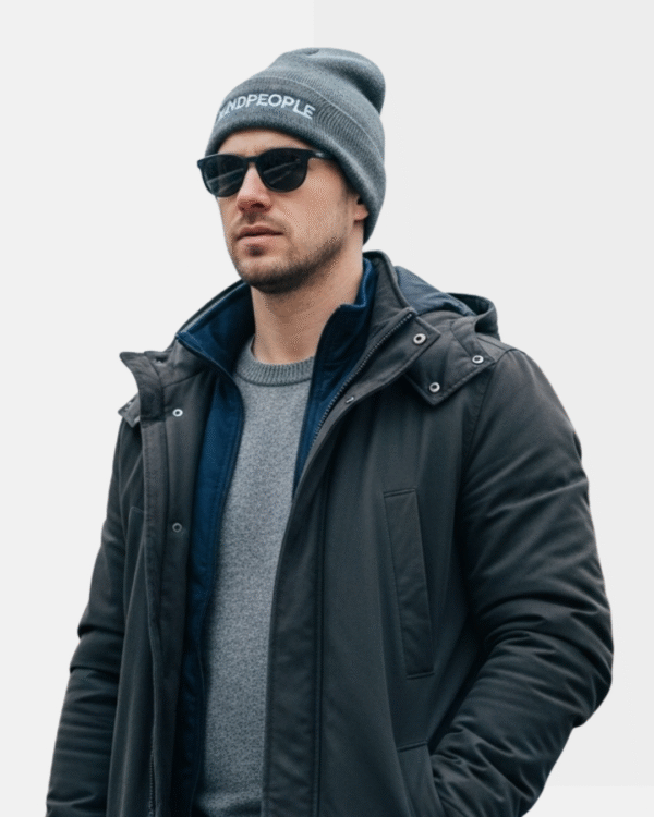 kindpeople. beanie | cloud grey
