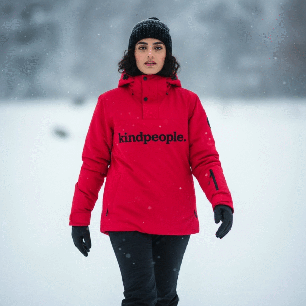 kindpeople. snow jacket | love red | thermal