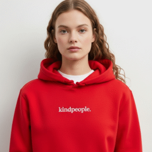 kindpeople. hoodie | red