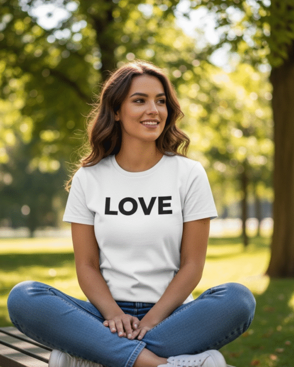 love tee | by kindpeople. | white