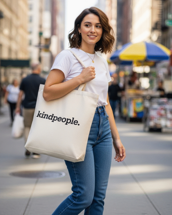 kindpeople | oversized tote bag | madebykindpeople.