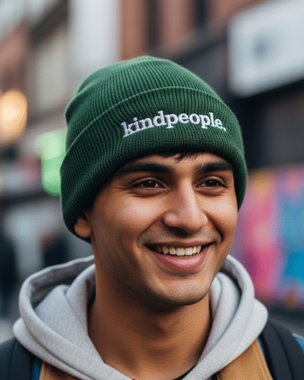 kindpeople. beanie | forrest green
