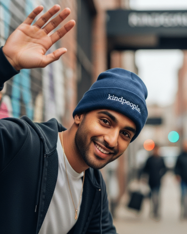 kindpeople. beanie | sky blue